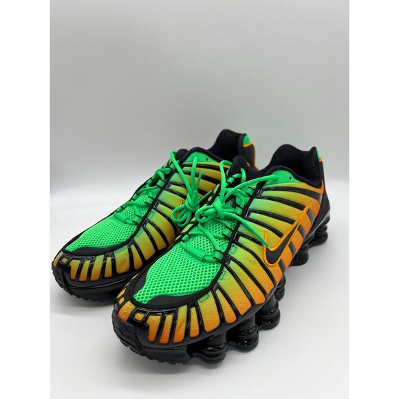 Nike Shox TL Green Shock Men's Size 10.5 AV3595 301 New - Picture 9 of 16